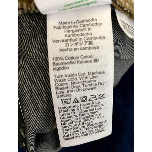 J.Crew Jean Women Size 32 Tall Blue High-Rise Straight-Leg Button-Fly NWT - Picture 10 of 12